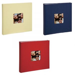 AC-Déco Lot de 3 albums photos traditionnels fun "Walther" pour photos 10x15 cm - 3 x 400 soit 1 200 photos - Beige