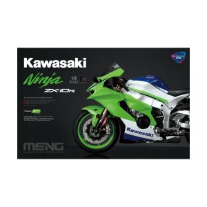 Meng Maquette moto : Kawasaki ZX-10R (Pre-colored Edition) - 1/9