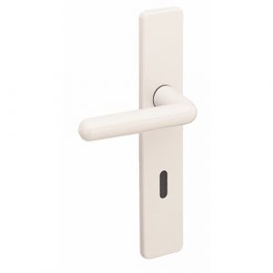 Vachette Plaque blanche - Bec de cane - ARCOLOR 710 et 232 - Vendu par 2 -