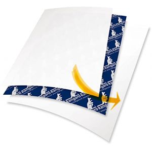 Kangaro Lot de 10 feuilles de papier carbone Bleu Format A4 21 x 29 cm