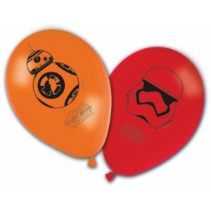 8 ballons imprimés Star Wars VII