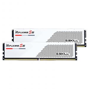 G.Skill Ripjaws S5 White - 2 x 16 Go (32 Go) - DDR5 6000 MHz - CL36