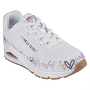 Skechers Tennis Femme UNO - LOVE ALL AROUND multicolore