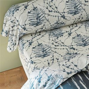 Drap plat CREPUSCULE gris anthracite