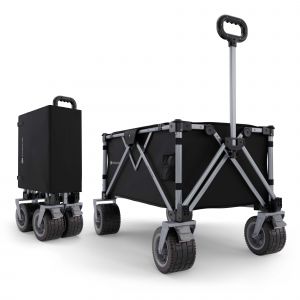 Kinderkraft Chariot de transport pliable ROLLSTER noir