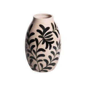 Table passion Vase fin 25,5 cm multicolore en céramique