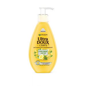 Image de Garnier Ultra Doux Lait hydratant raffermissant citron tonique & café vert