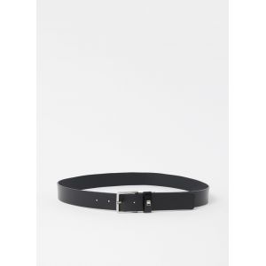 Image de Hugo Boss Ceinture cuir découpe Noir - Taille 95