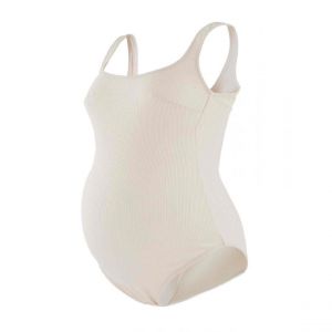 Maillot de bain maternité 1 pièce - Blanc