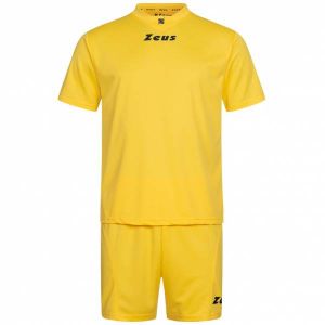 Zeus Kit Ensemble de foot 2 pi&egrave;ces jaune