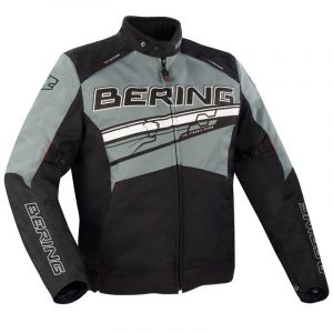 Bering Blouson textile Bario noir/gris/blanc- M