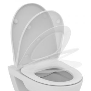 Ideal Standard T467701 i.Life A Abattant WC Blanc