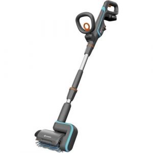 Gardena AguaBrush Ensemble multi-nettoyants pour terrasse avec batterie 18 V 2,5 Ah