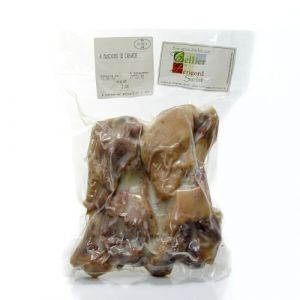 Cellier du Périgord Manchons de canard confit par 4 sous vide 550g +/- 50g