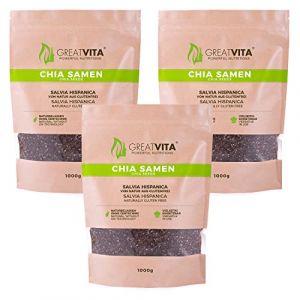 Mea Vita MeaVita Paquet de 5 Graines de Chia 1 kg