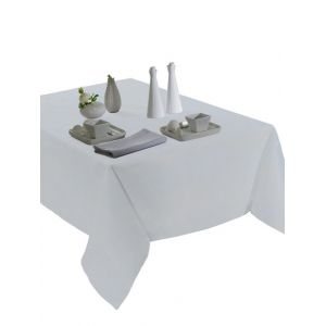 Calitex Nappe tentation unie gris perle rect 140x240