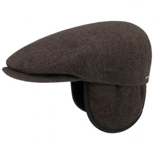Stetson Casquette Kent à Oreillettes marron L (58-59 cm)