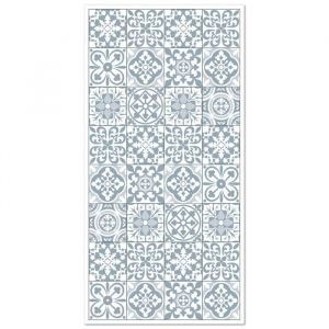 Tapis vinyle carreaux ciments triana bleu 140x200cm