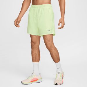 Image de Nike Short 2-en-1 Dri-FIT Challenger 13 cm pour homme - Jaune - Taille XL - Male