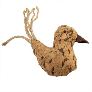 Jouet peluche pour chat cork Oiseau Duvoplus