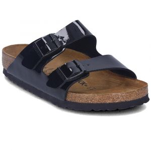 Birkenstock Arizona Noir Vernis Birko-Flor Vernis