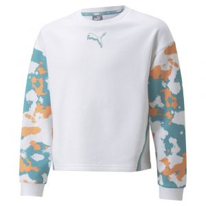 Puma Sweatshirt Alpha Crew 13-14 Years White