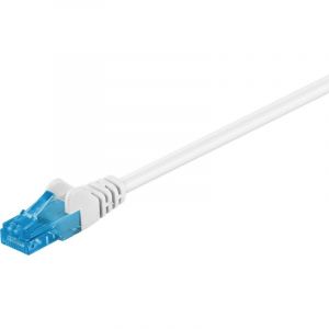 Goobay C&acirc;ble patch CAT 6A, U/UTP, blanc 5 m
