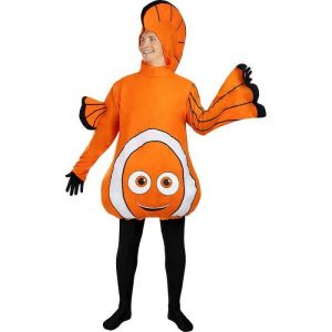 Funidelia | D&eacute;guisement poisson clown pour femme et homme Animaux - D&eacute;guisement pour Adultes et accessoires pour Halloween, carnaval et f&ecirc;tes - Taille S - M - Orange