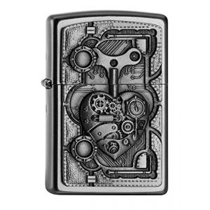 Image de Zippo 2.005.032 - BRIQUET - Collection Cur Steampunk Thème printemps 2016, finition satin