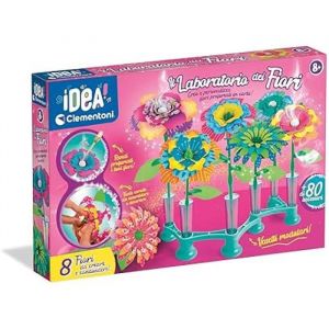 Clementoni Kit cr&eacute;atif - Le laboratoire des fleurs - 8 ans - Multicolore - Filles