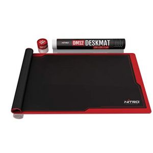 Nitro Concepts Deskmat DM12 (Noir/Rouge)