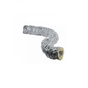 Conduit alu souple isolé M0/M1 ø100 longueur 10m lv 50mm Axelair