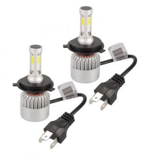 Image de XC Source Xcsource Ampoule Lampe Halogène H4 20000lm 200w Cree Led Phare De Voiture Ventilateur Intégré 6500k Blanc Ld1032