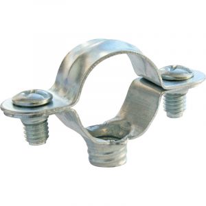Somatherm Collier simple Ø22 (x10) - Acier nickelé