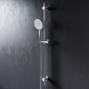 Am.pm - Pommeau de douche 3 jets, flexible et barre, Chrom&eacute; F01XA000 X-Joy
