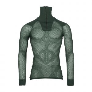 Polo Super Thermo Zip - Olive / L