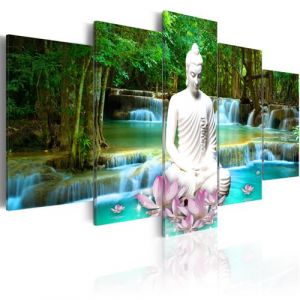 Artgeist Tableau - Zen Waterfall 200x100