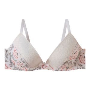 Soutien-gorge ampliforme coque moul&eacute;e multico ivoire Palanquin multicolore
