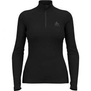 Odlo Sous v&ecirc;tement demi-zip en laine femme Merino 200