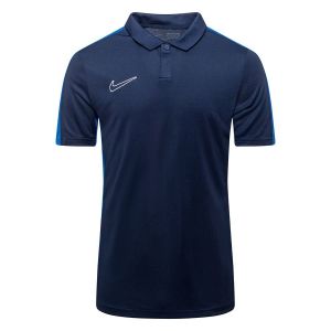 Nike Polo Dri-FIT Academy 23 - Bleu Foncé/Bleu/Blanc, pointure X-Small - Bleu - Taille X-Small