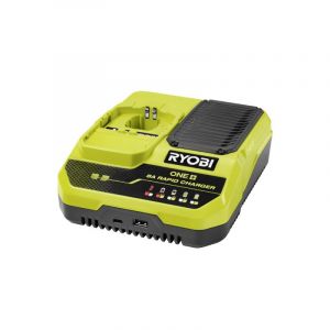 Ryobi Chargeur intelligent ultra rapide 18V One+ - 4,0Ah et 8.0Ah - RC18180G