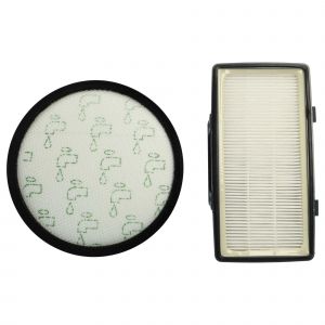 Vhbw Lot de 2 filtres compatible avec Rowenta Silence Force Full Care RO6486EA, RO6391EA aspirateur - filtre pré-moteur, filtre EPA