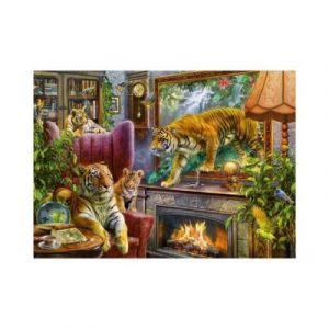 Dino Puzzle 1000 pi&egrave;ces : Tigres