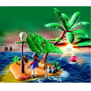 Image de Playmobil 5138 - Ile déserte et naufragé