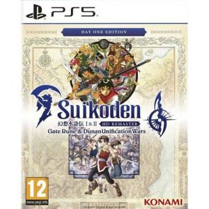 Konami Jeu Ps5 - Suikoden 1 & 2 Hd Remaster - Day One Edition - Jeu De Rôle - Blu-Ray