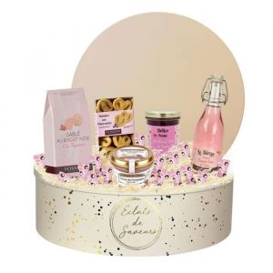 Coffret Cadeau Gourmand Fossier & Monbana Biscuits Confiture Sirop Guimauves Terrine et Feuilletés A Offrir ou Partager