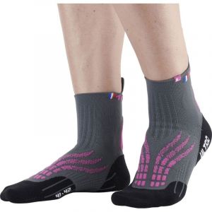 Monnet Trail Run Ultra - Chaussettes trail femme Gris Rose 39 - 40