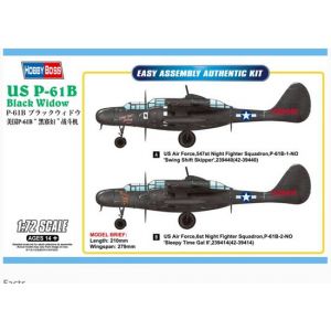 HobbyBoss Maquette Veuve noire américaine P-61B-1/72 - Maquette d'avi