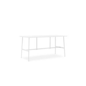 Normann Copenhagen Table de Bar Union - grand/haut - blanc