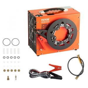 Compresseur d'Air PCP - VEVOR - Compresseur d'Air Portable Pcp 30MPa Convertisseur Intégré CC12V-CA230V Arrêt Auto